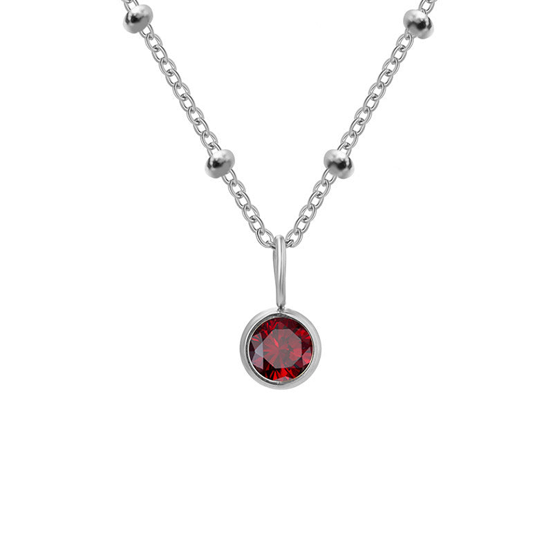 Collier Pierre de Naissance – Talismans Dorés & Argentés