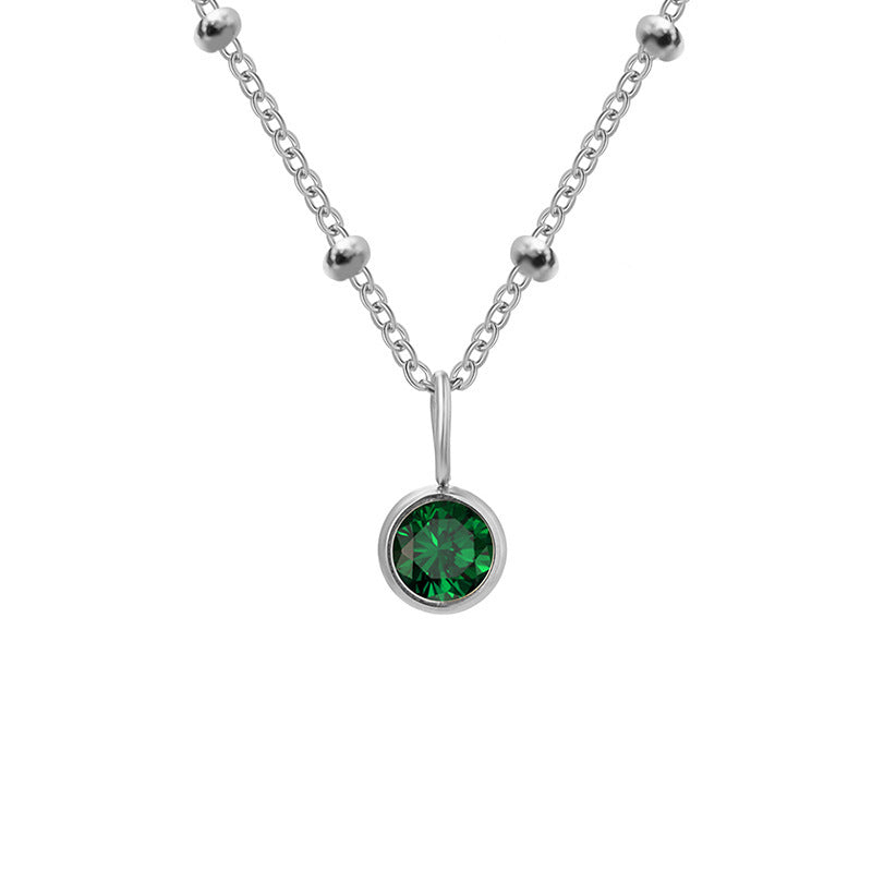 Collier Pierre de Naissance – Talismans Dorés & Argentés