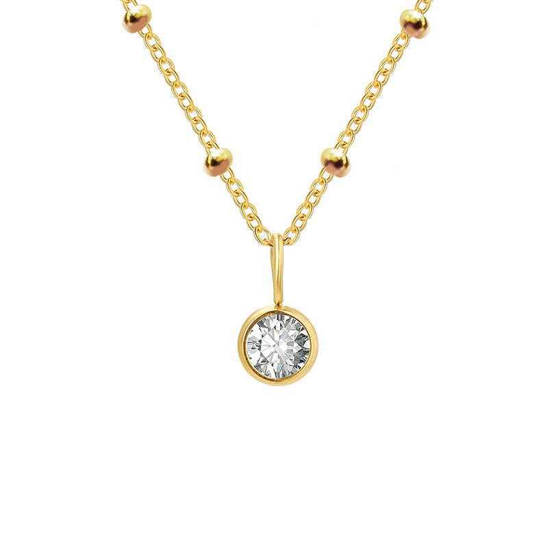Collier Pierre de Naissance – Talismans Dorés & Argentés