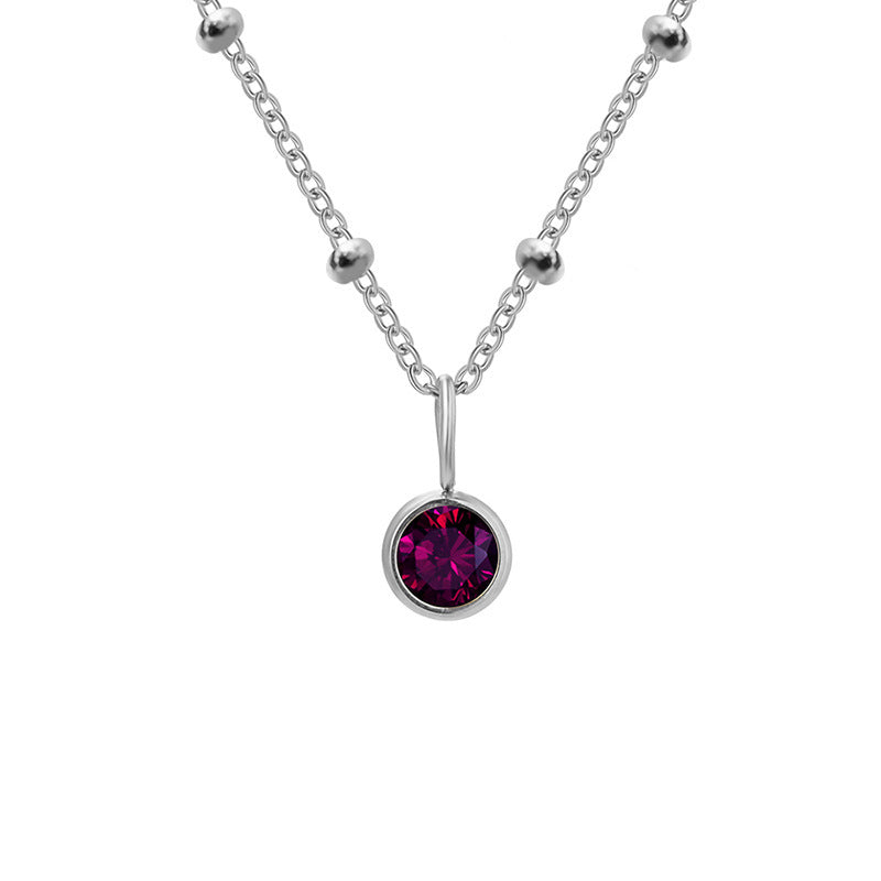 Collier Pierre de Naissance – Talismans Dorés & Argentés