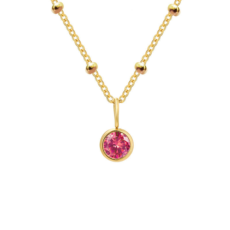 Collier Pierre de Naissance – Talismans Dorés & Argentés