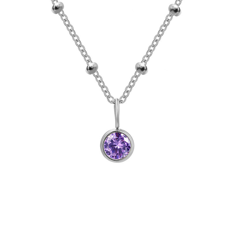 Collier Pierre de Naissance – Talismans Dorés & Argentés