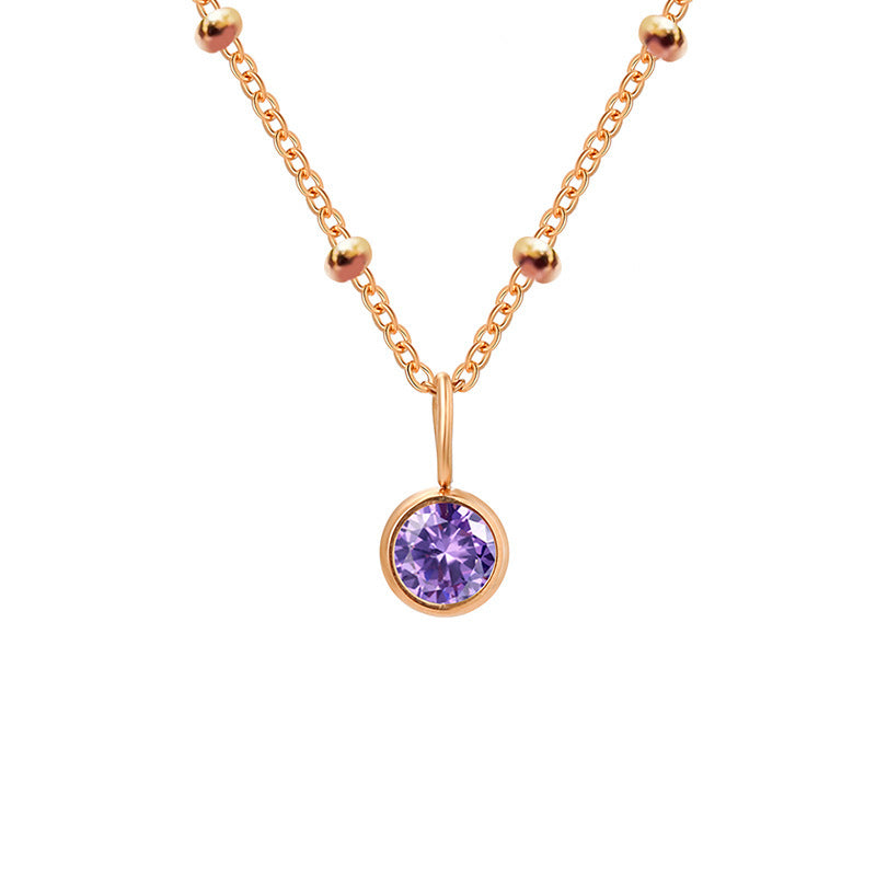 Collier Pierre de Naissance – Talismans Dorés & Argentés