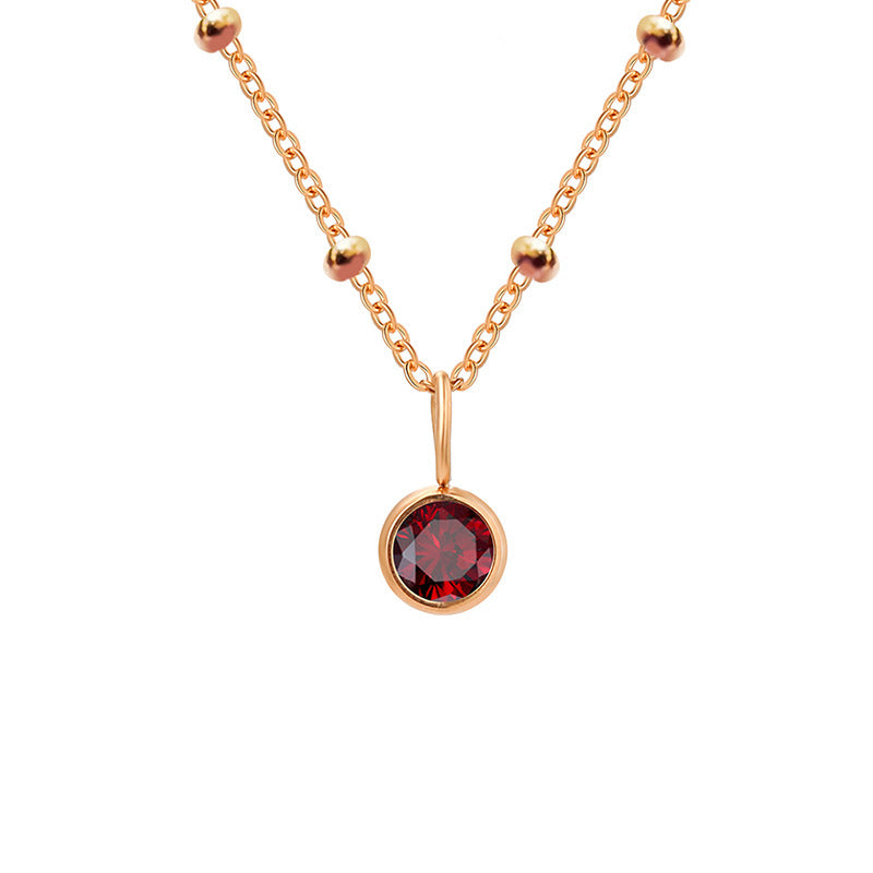 Collier Pierre de Naissance – Talismans Dorés & Argentés