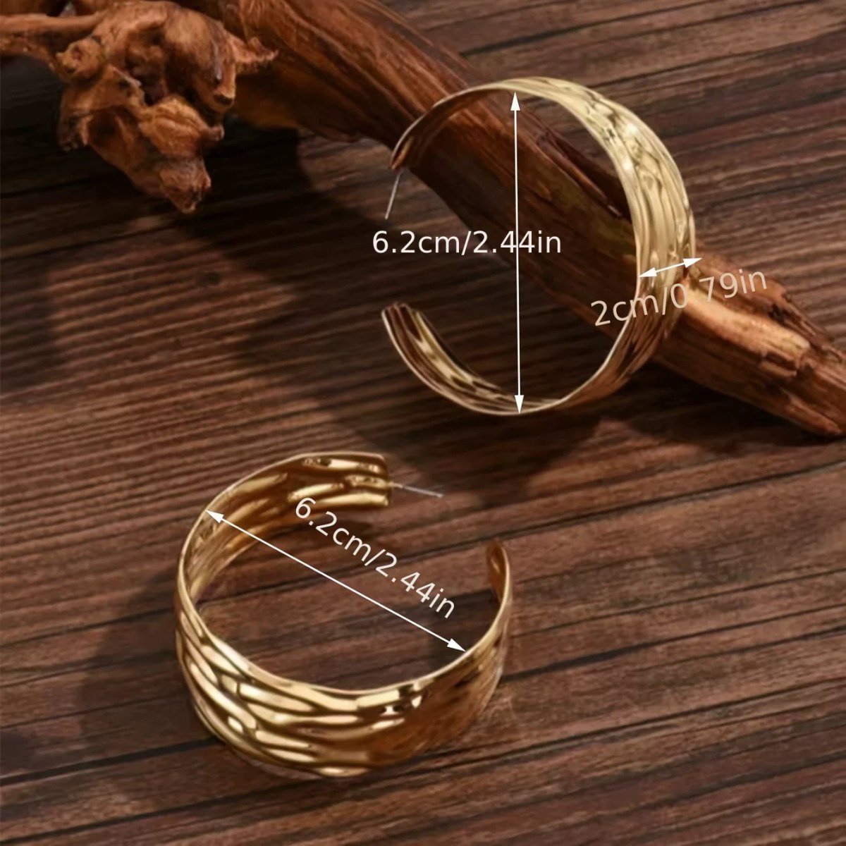 Boucles d’oreilles plaqué Or – Élégance Contemporaine