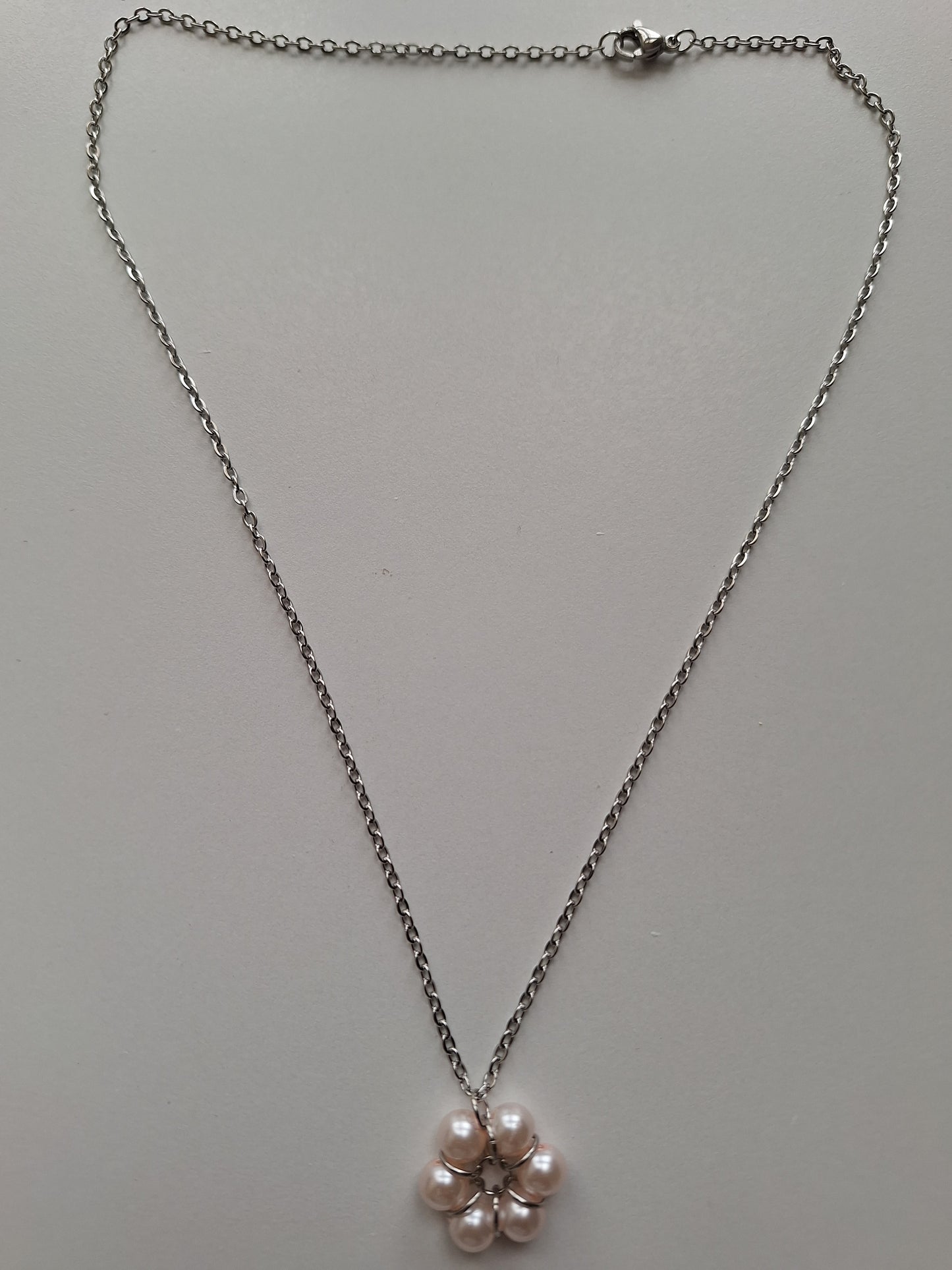 Collier cercle de perle