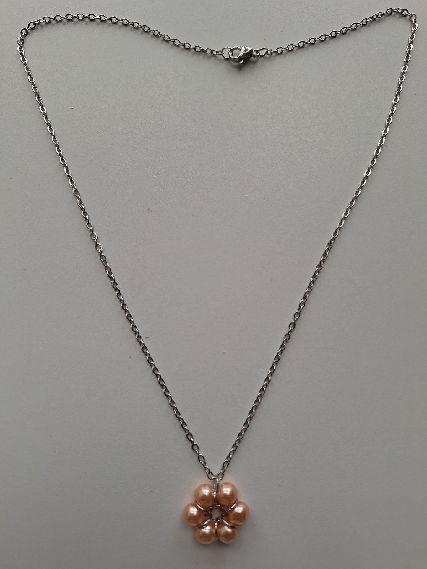 Collier cercle de perle